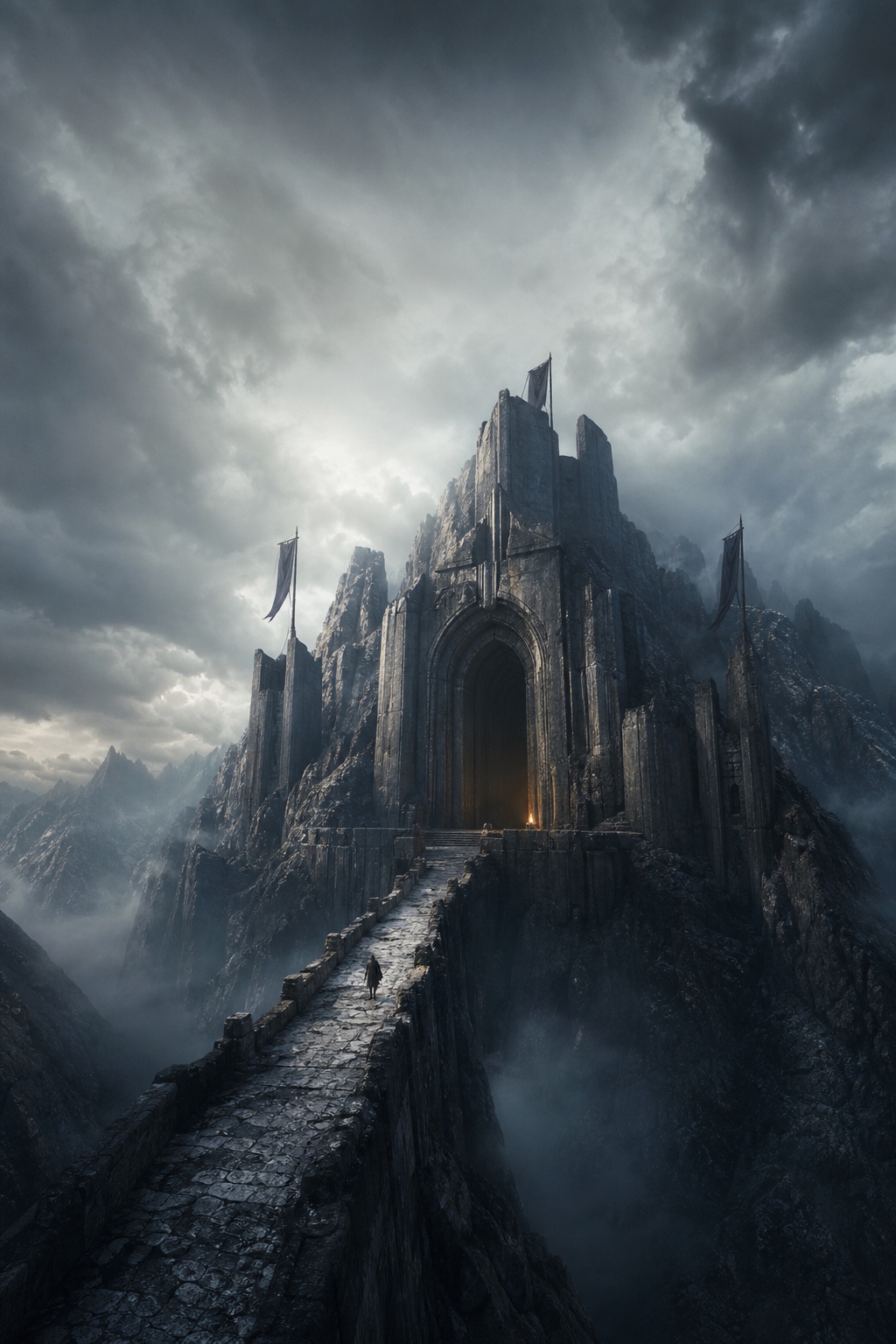 Painterly fantasy cover artwork featuring place