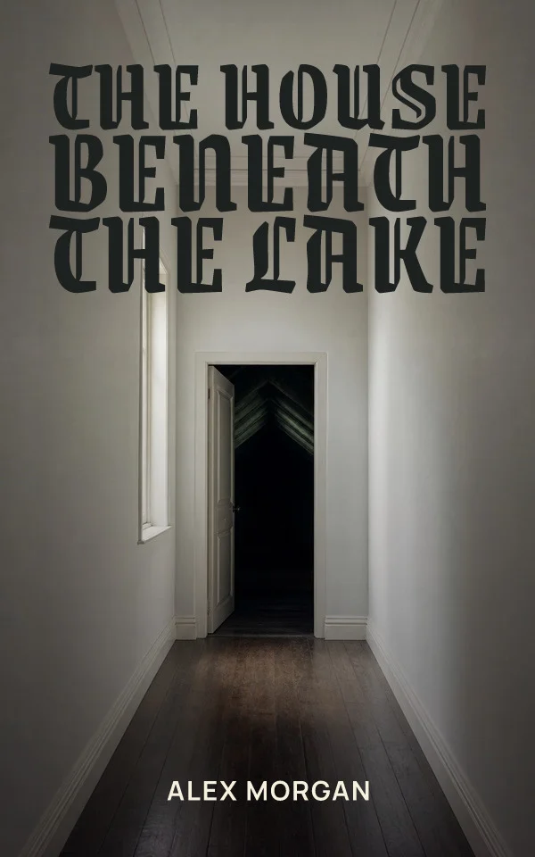 Horror example made in Coverfairy: The House Beneath the Lake