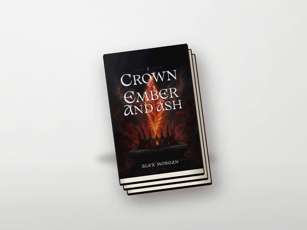 A clean stacked-book mockup from Coverfairy