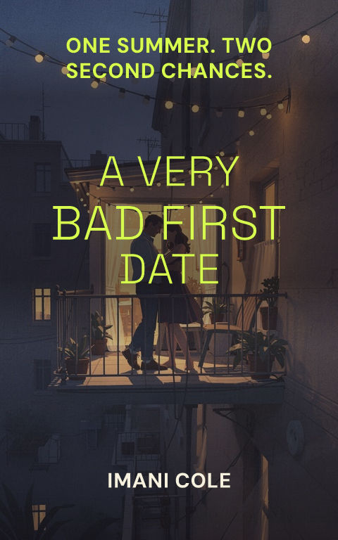 Contemporary romance · Modern signal book cover template preview with editable typography over people artwork
