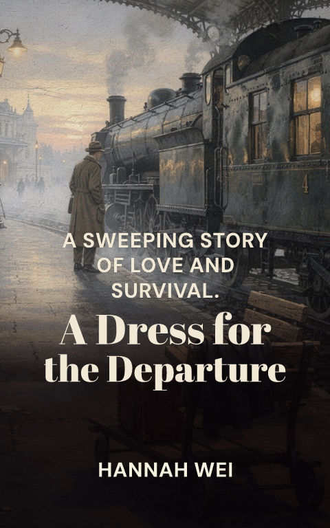 Historical fiction · Lower-third reveal book cover template preview with editable typography over place artwork