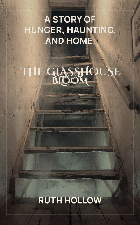 Horror · Crown arc book cover template preview with editable typography over place artwork