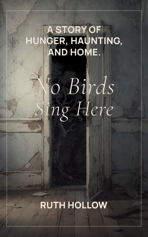 Horror · Frame narrative book cover template preview with editable typography over place artwork