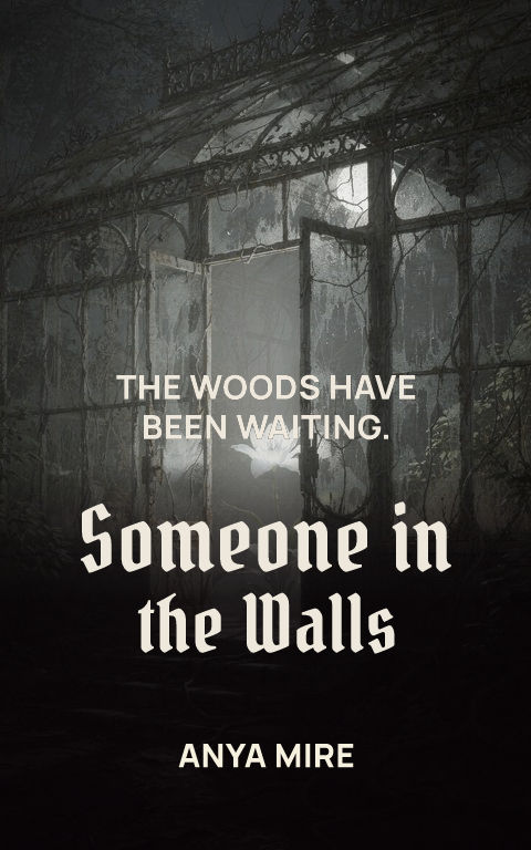 Horror · Lower-third reveal book cover template preview with editable typography over place artwork