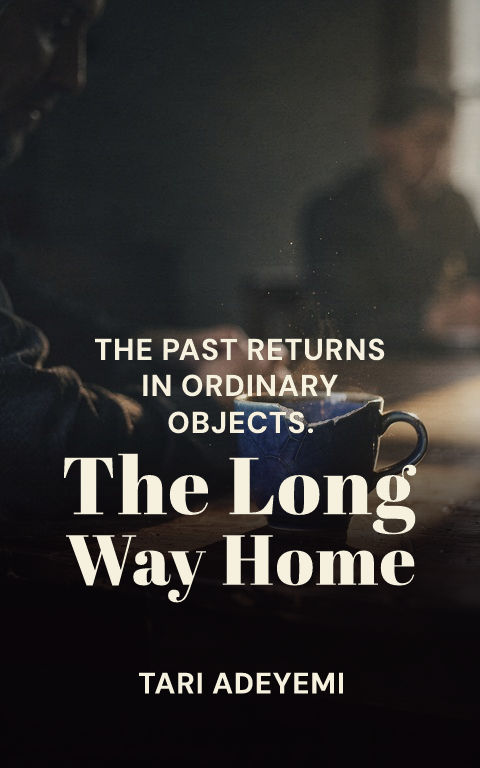 Literary fiction · Lower-third reveal book cover template preview with editable typography over object artwork