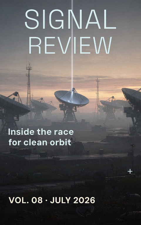 Science magazines · Future review book cover template preview with editable typography over place artwork