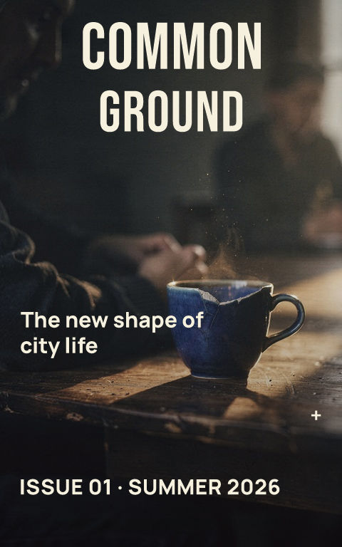 Culture magazines · New culture book cover template preview with editable typography over object artwork