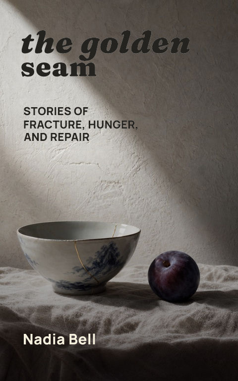 Literary fiction · Porcelain mend book cover template preview with editable typography over object artwork
