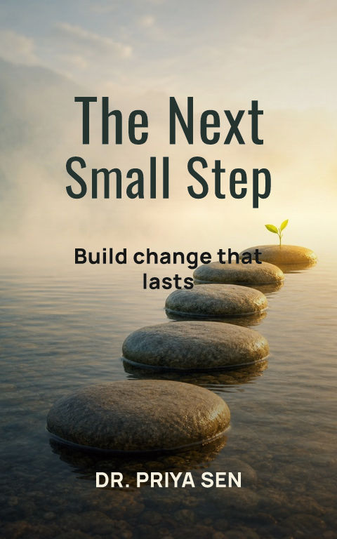 Self-help & personal growth · Rising stones book cover template preview with editable typography over symbolic artwork