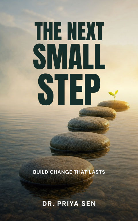 Self-help & personal growth · Rising stones book cover template preview with editable typography over symbolic artwork