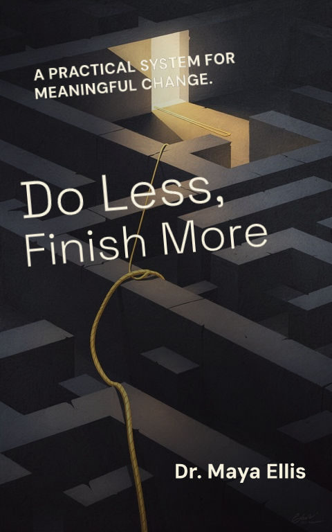 Self-help & personal growth · Diagonal tension book cover template preview with editable typography over symbolic artwork