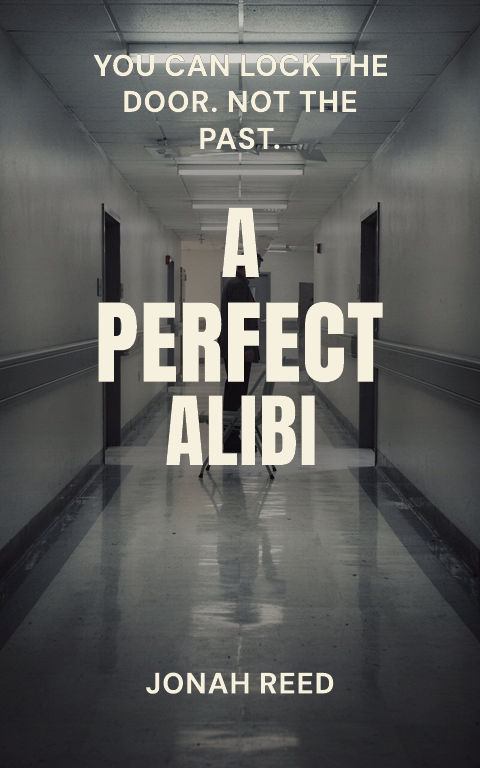 Psychological thriller · Maximal stack book cover template preview with editable typography over place artwork
